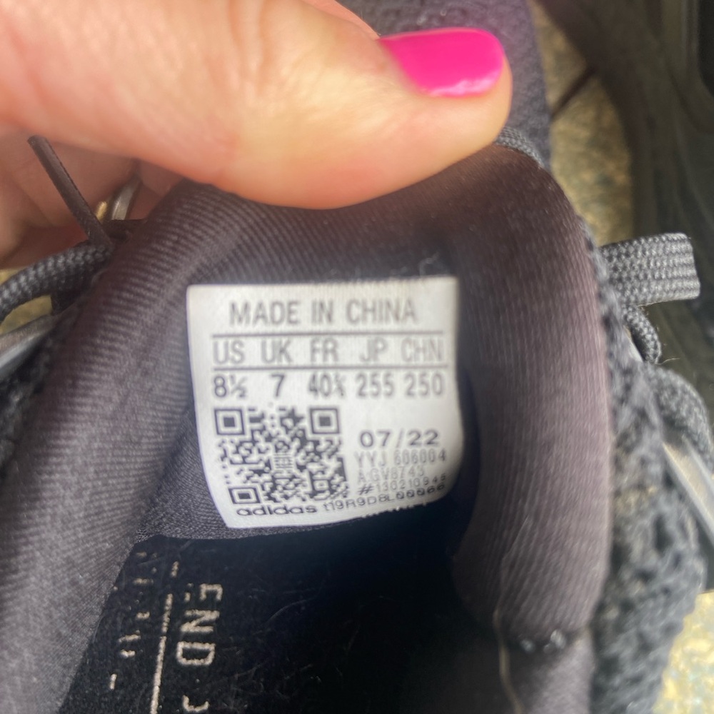 Adidas Black Ultraboost 5.0 DNA Athletic Shoes with Primeknit - Picture 5 of 8